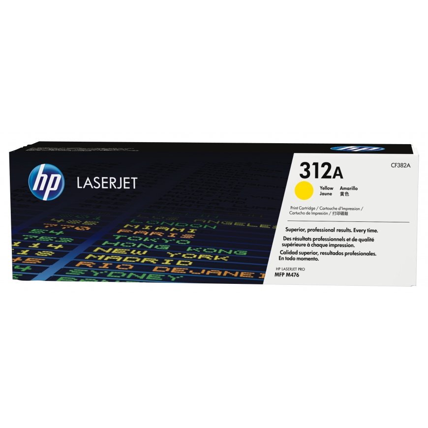 HP Poly HP 312A Yellow LaserJet