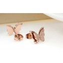 Troli Pienet Perhoskorvakorut Metalliperhoset KES-048-ROSEGOLD Troli Pienet Perhoskorvakorut Metalliperhoset KES-048-ROSEGOLD