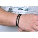 Troli Double Leather Bracelet