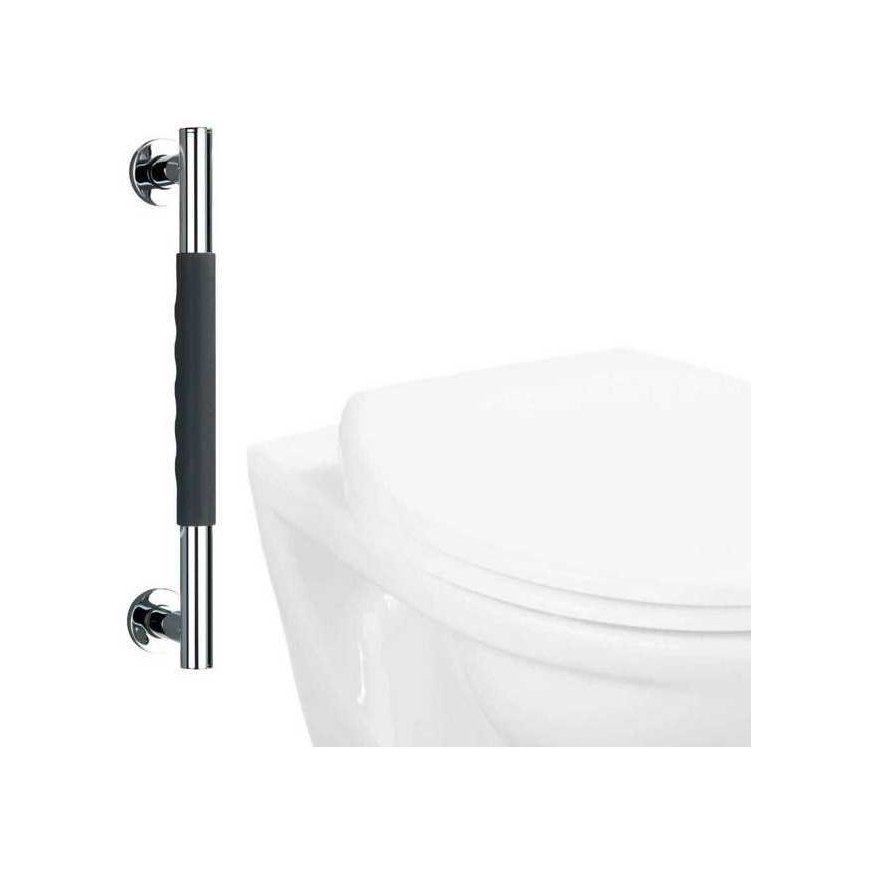 Wenko Secura Weko stainless steel bathroom grab bars 40.5 cm – 3