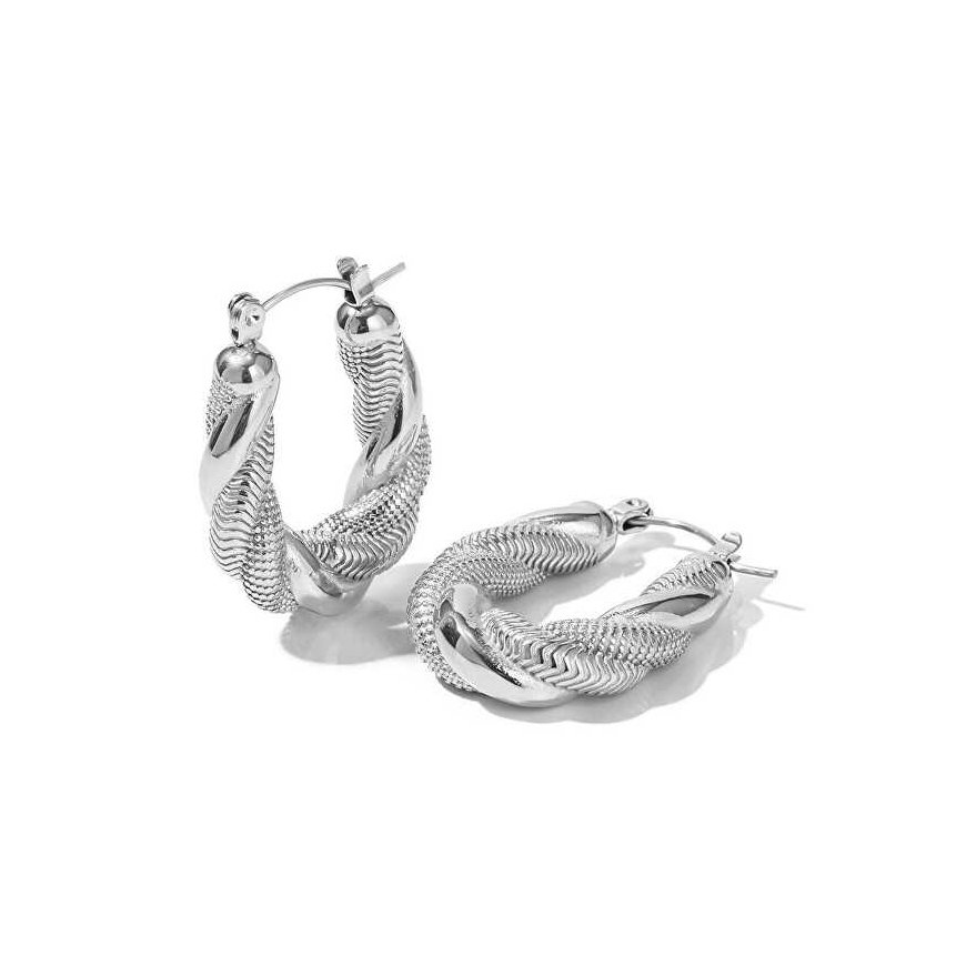 Troli Luxury steel hoop earrings VAAJDE202010S