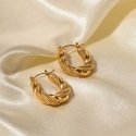 Troli Luxury steel hoop earrings VAAJDE202010S Troli Luxury steel hoop earrings VAAJDE202010S