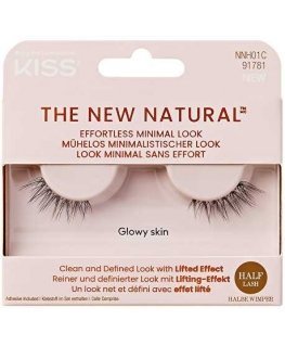 Kiss Artificial ripset The New Natural Half Lash tekoripset