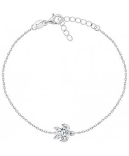 Brilio Silver Charming silver turtle bracelet BRC122W