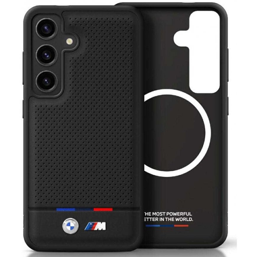BMW Case BMW Leather Tricolor Stripe
