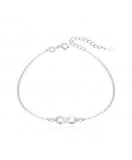 Beneto Silver bracelet with infinity symbol AGB404/21