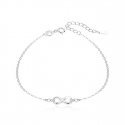 Beneto Silver bracelet with infinity symbol AGB404/21 Beneto Silver bracelet with infinity symbol AGB404/21