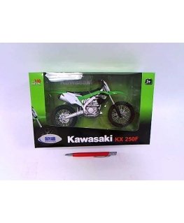 WELLY 1:10 moottoripyörä Kawasaki KX250F 62813