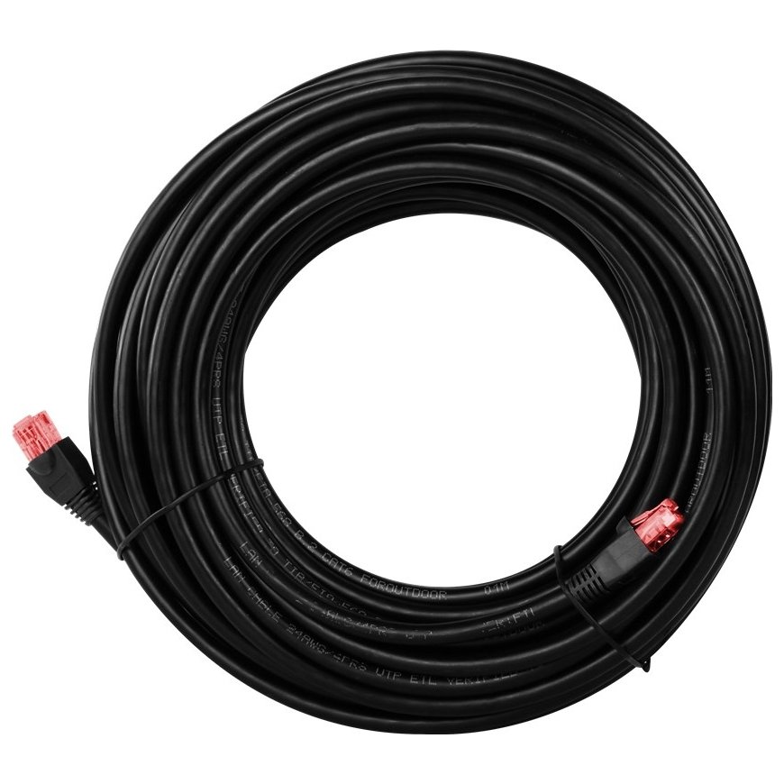 Goobay 55432 verkkokaapeli musta 10 m Cat6 U/UTP (UTP) – 2