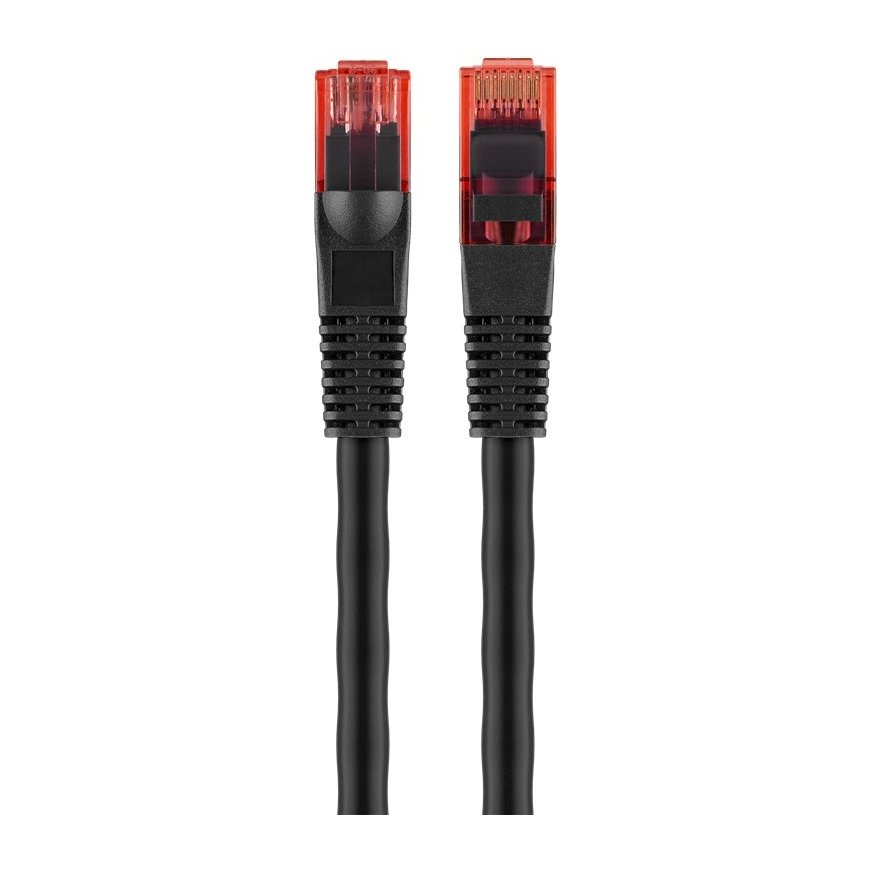 Goobay 55432 verkkokaapeli musta 10 m Cat6 U/UTP (UTP) – 3