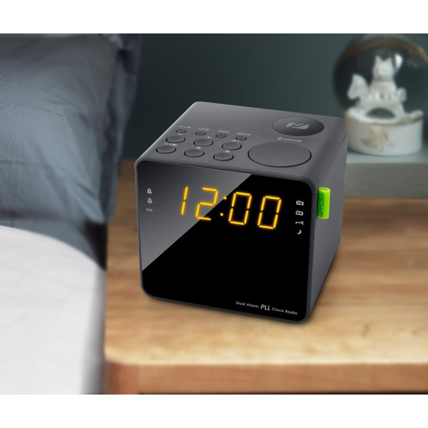 Muse M-187CR radijo imtuvas Laikrodis Skaitmeninis Juoda – 2