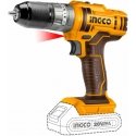 Ingco CIDLI201452E cordless drilling screwdriver with impact driver incl. 2pcs battery and charger