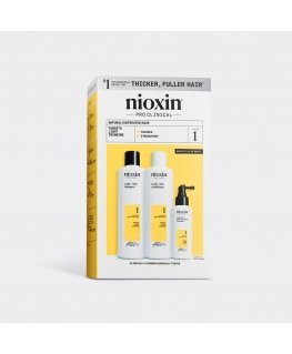 Nioxin Sistema 1 – Kit - Tratamiento Para Cabello Natural Con Debilitamiento Leve 3 U