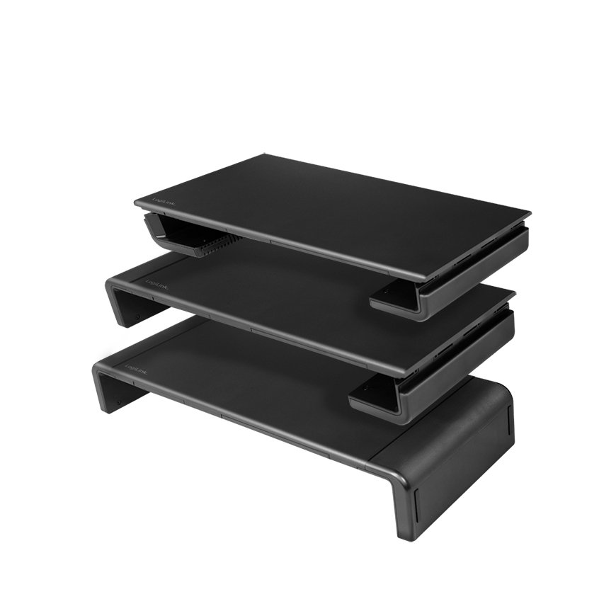 LogiLink BP0140 multimedialaitteiden kärry ja teline musta Universaali Multimediateline – 2