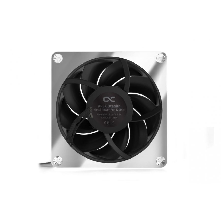 Alphacool Apex Stealth Metall Computer case Fan 12 cm Chrome 1 pc(s) – 3