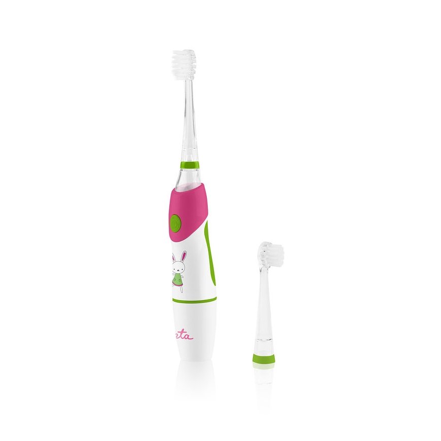 Eta Sonetic Ребенок Звуковая зубная щетка Лайм, Розовый, Белый – 2