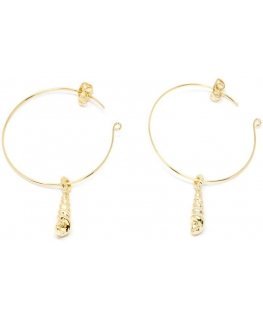 Shabama AGULLA earrings gold glitter 1 u