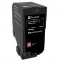 Lexmark 74C20M0 tonerio kasetė 1 vnt Originalus Rausvai raudona Lexmark 74C20M0 tonerio kasetė 1 vnt Originalus Rausvai raudona