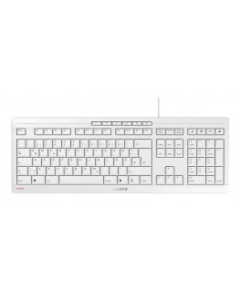 CHERRY STREAM keyboard Office USB QWERTZ German White
