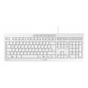 CHERRY STREAM tastatūra Birojs USB QWERTZ Vācu Balts CHERRY STREAM tastatūra Birojs USB QWERTZ Vācu Balts