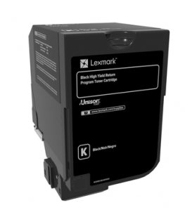 Lexmark 74C2HK0 toner cartridge 1 pc(s) Original Black