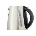 Eta Ela electric kettle 1.7 L 2100 W Beige, Black, Stainless steel