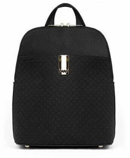Vuch Women's Backpack Filipa Diamond Black