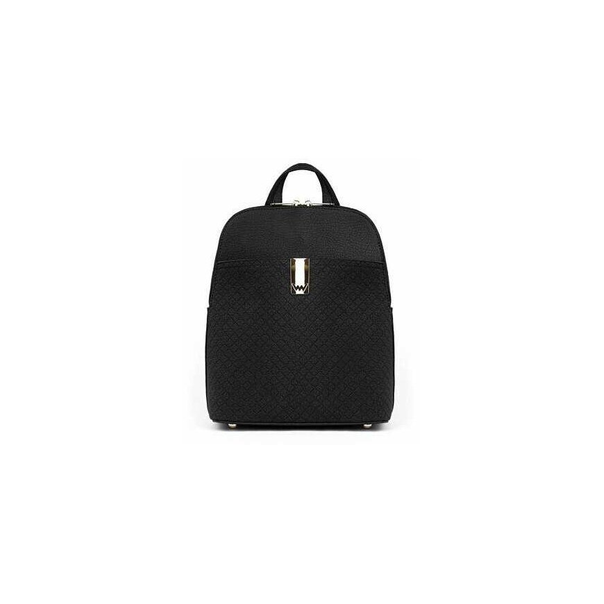 Vuch Women`s Backpack Filipa Diamond Black