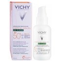Vichy "Capital Soleil Uv Clear Fluide Anti Imperfections Spf50+" oily skin sunscreen with salicylic acid 40 ml Vichy "Capital Soleil Uv Clear Fluide Anti Imperfections Spf50+" oily skin sunscreen with salicylic acid 40 ml