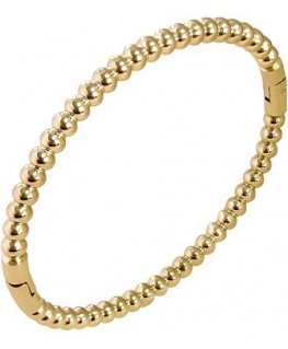 Troli Solid ball bracelet made of gold-plated steel