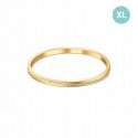 JVD Solid gold plated bracelet with zircons SSSB0055XI8GO JVD Solid gold plated bracelet with zircons SSSB0055XI8GO