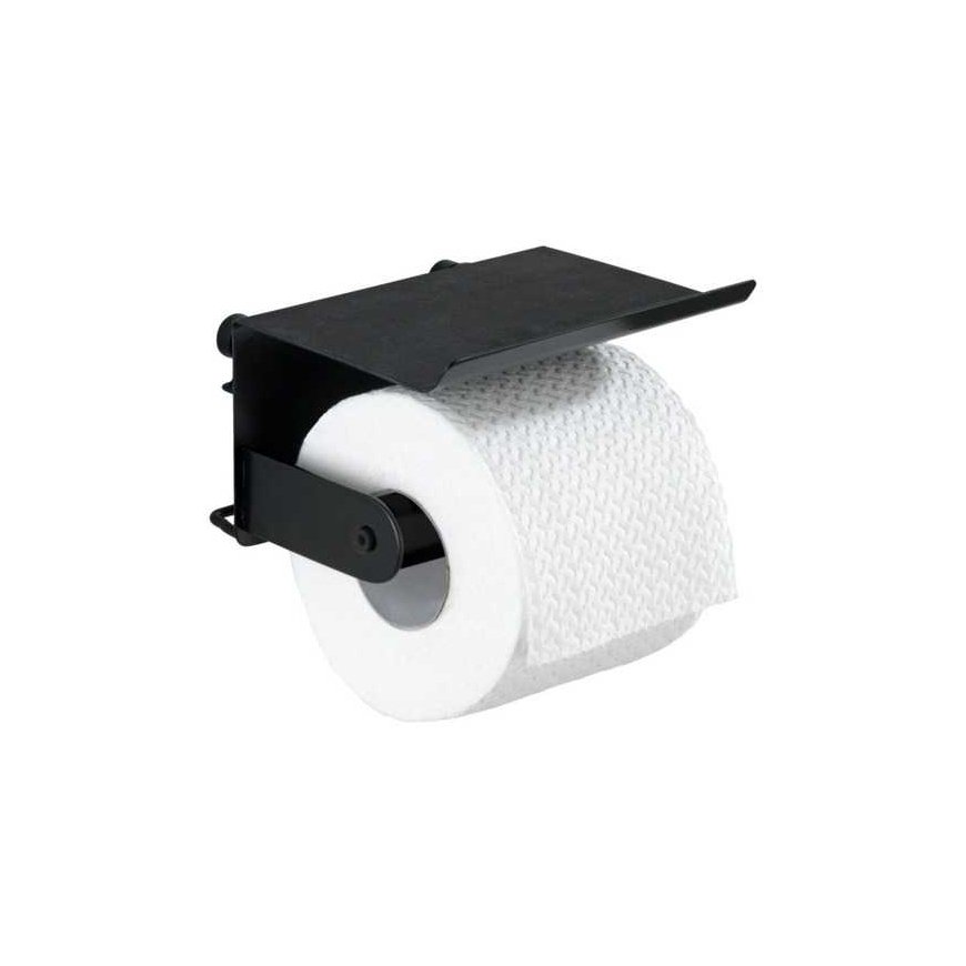 Paperiteline hyllyllä Classic Plus, väri musta, WENKO – 2