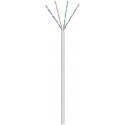 Goobay CAT 5e Network Cable, U/UTP, grey, 100 m
