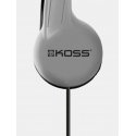 Koss UR10 Headphones Wired Head-band Music Black, Silver Koss UR10 Headphones Wired Head-band Music Black, Silver