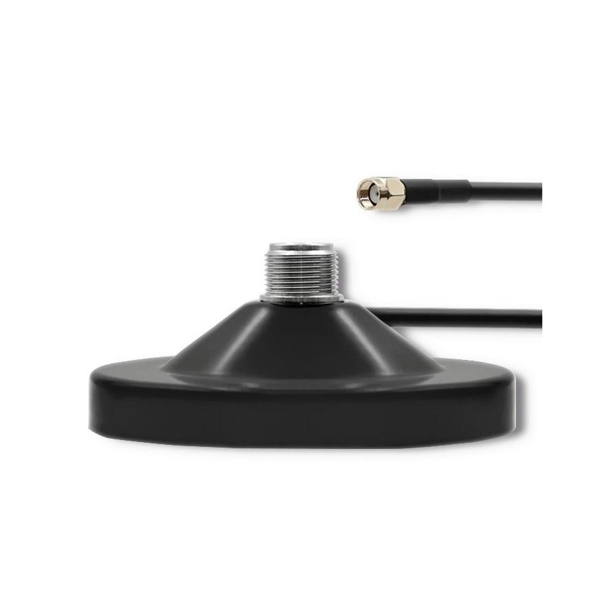 QOLTEC 57031 Magnetic base with cable 2m N Female SMA Female – 2