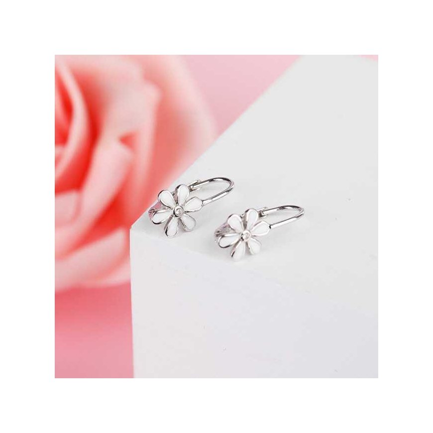 Moiss Charming Silver Earrings Flowers E0000151 – 4