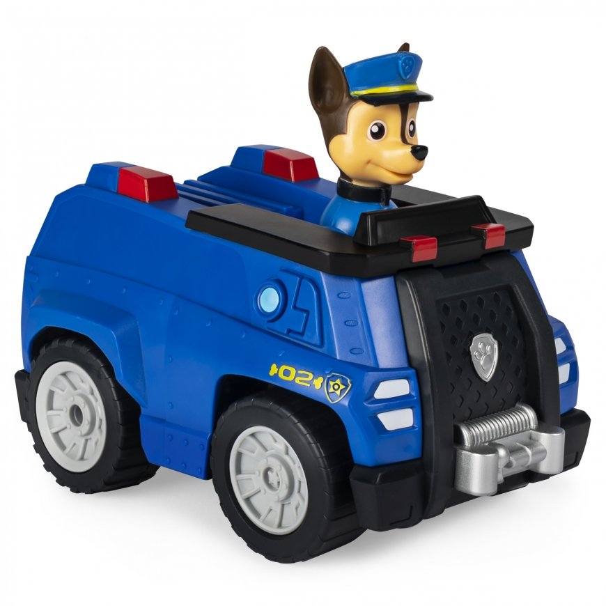 PAW Patrol , Chase Remote Control Police Cruiser with 2-Way Steering, for Kids Aged 3 and Up – 4