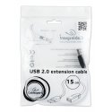 Gembird CCP-USB2-AMAF USB кабель USB 2.0 150 m USB A Черный Gembird CCP-USB2-AMAF USB кабель USB 2.0 150 m USB A Черный