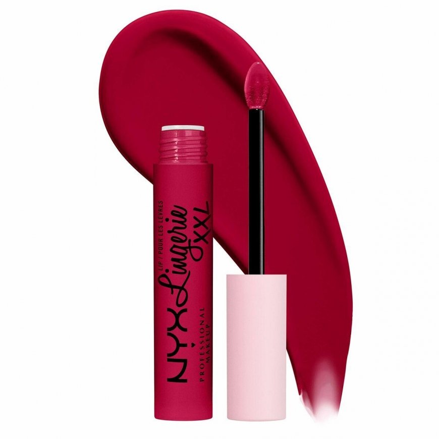 Nyx Professional Makeup - "Lip Lingerie Xxl" matiniai skysti lūpų dažai - Stamina – 4