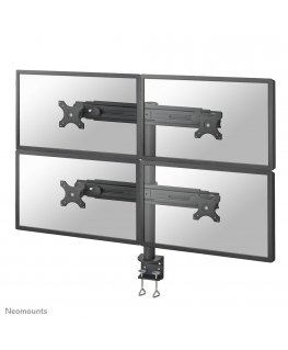 Neomounts FPMA-D700D4 monitoriaus laikiklis arba stovas 76,2 cm (30") Stalas Juoda