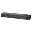APC AP6120A toitejaotuskomponent (PDU) 7 vahelduvvoolu kontakt 0U/1U Must