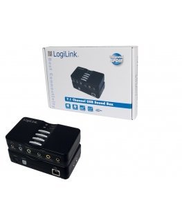 LogiLink USB Sound Box Dolby 7.1 8-Channel 7.1 kanalid