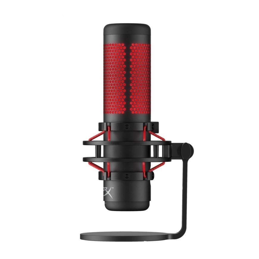 HyperX QuadCast Melns, Sarkans Galda mikrofons – 2