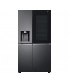 LG GSXV90MCAE side by side ledusskapis Brīvi novietots 635 L E Melns
