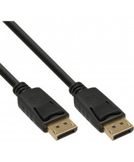InLine 17102P „DisplayPort“ kabelis 2 m Juoda