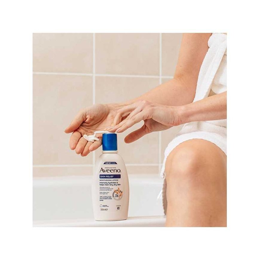 Aveeno Drėkinamasis kūno losjonas be kvepalų Skin Relief (drėkinamasis losjonas) 300 ml – 2