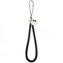 Zawieszka na telefon Hello Kitty Nylon Cord Kitty Head czarny