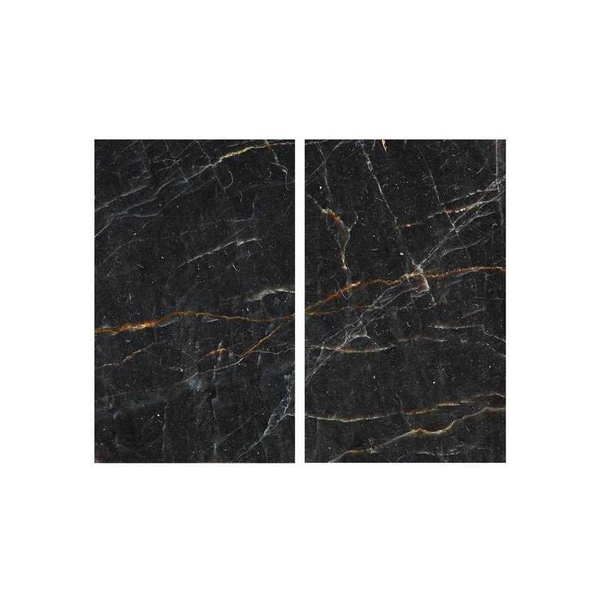 Altaat Musta marmori, 2 kpl, lasi, 52 x 30 cm, Allstar
