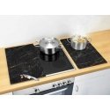Kitchen sinks Black marble, 2 pcs., glass, 52 x 30 cm, Allstar Kitchen sinks Black marble, 2 pcs., glass, 52 x 30 cm, Allstar