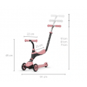 Qplay Scooter Sema 3in1 Rožinė